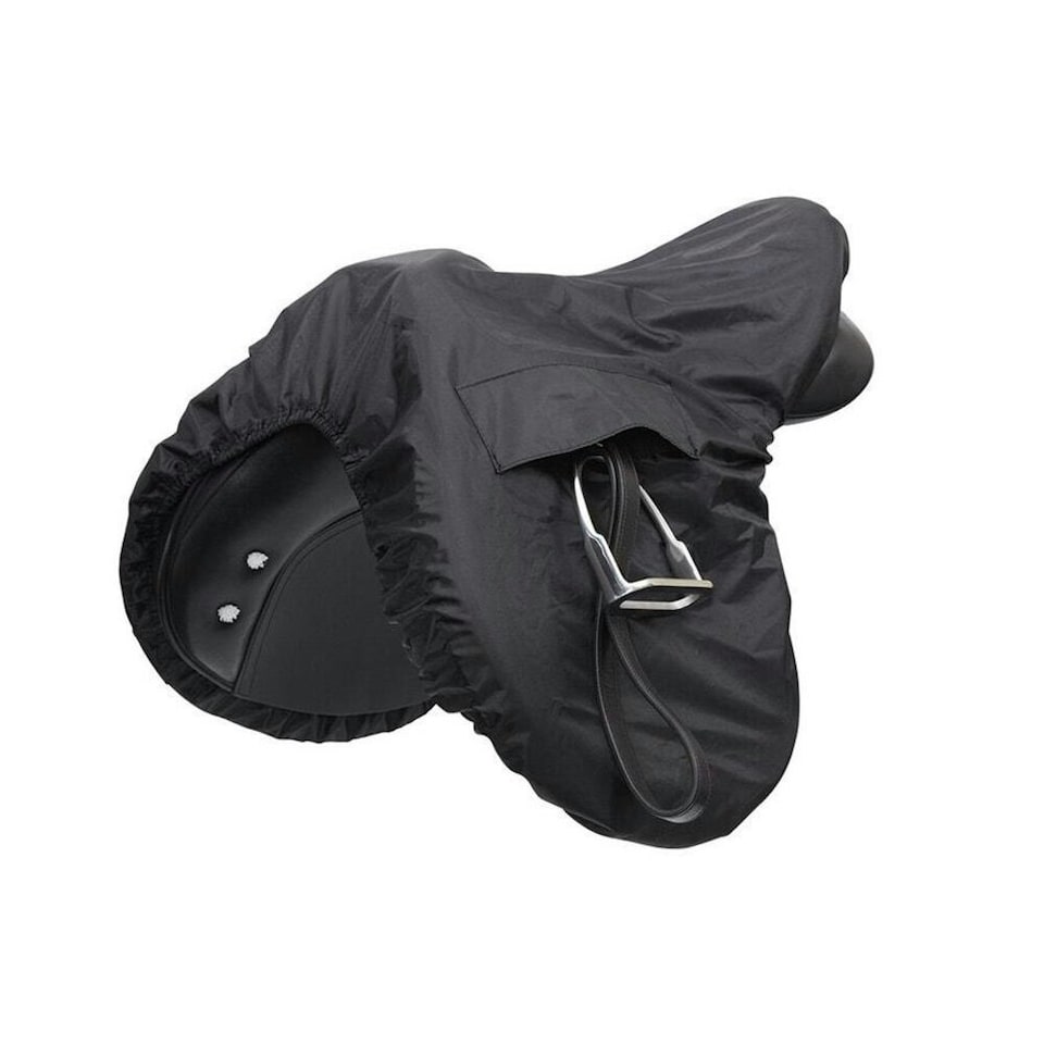 Shires Dressage Waterproof Horse Saddle Cover - Black - One Size