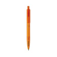 XD Collection X3 Frosted Recycled Plastic Pen - Orange - One Size