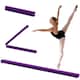 image 1 of HOMCOM 2.4m Balance Beam Trainer Fold Performance Gymnastics, Purple