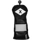 image 1 of Longridge Hybrid Golf Club Head Cover - Black/White - One Size