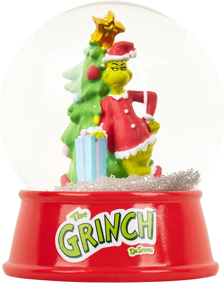 image 1 of The Grinch Xmas Tree and Grinch Snow Globe
