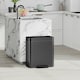 image 7 of HOMCOM 2 x 20L Double Rubbish Bin, Pedal Bin with Soft-Close Lid, Black Green | 40L