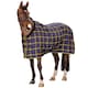 image 1 of Tempest Plus Lite Standard-Neck Tartan Horse Stable Rug | Green | Green | 66in | 1