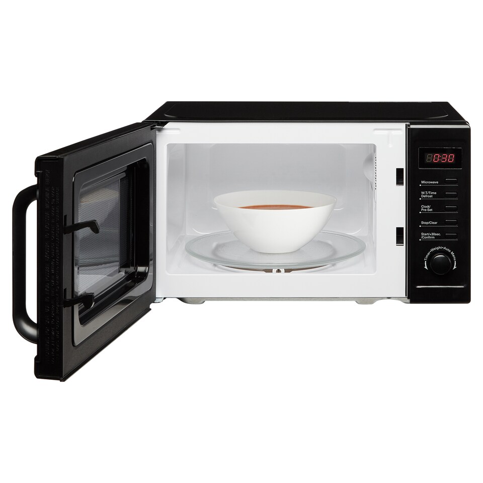 image 1 of Cookology 800W Microwave 20L Digital Freestanding - CFSDI20LBK Black