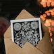 image 3 of Ernst Haeckel Art Card Lichen Species Vintage Illustration