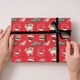 image 4 of Friends Christmas 4 Sheets & 4 Tags Gift Wrap