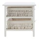 image 5 of White 2 Maize Baskets Storage Unit White