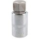 image 1 of 19mm Hex Bit Metric Allen Socket Male 1/2" Drive 55mm Length Strengthened Tip