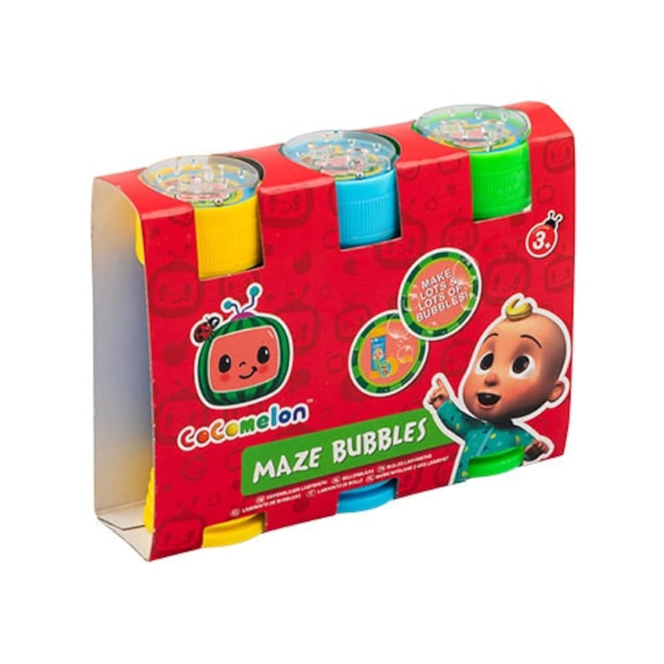 image 1 of Cocomelon Maze Bubbles 3 x 50ml