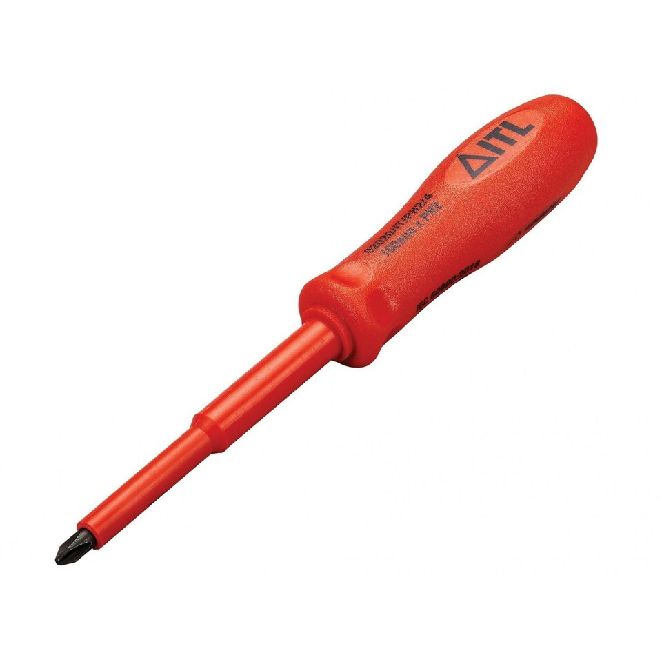 Itl Insulated Insulated Screwdrivers, Phillips - Multi Colour - No.2 x 100mm (4in)