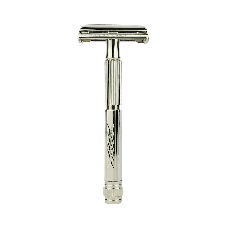 Parker 60R Crystal Cut Butterfly Open Safety Razor