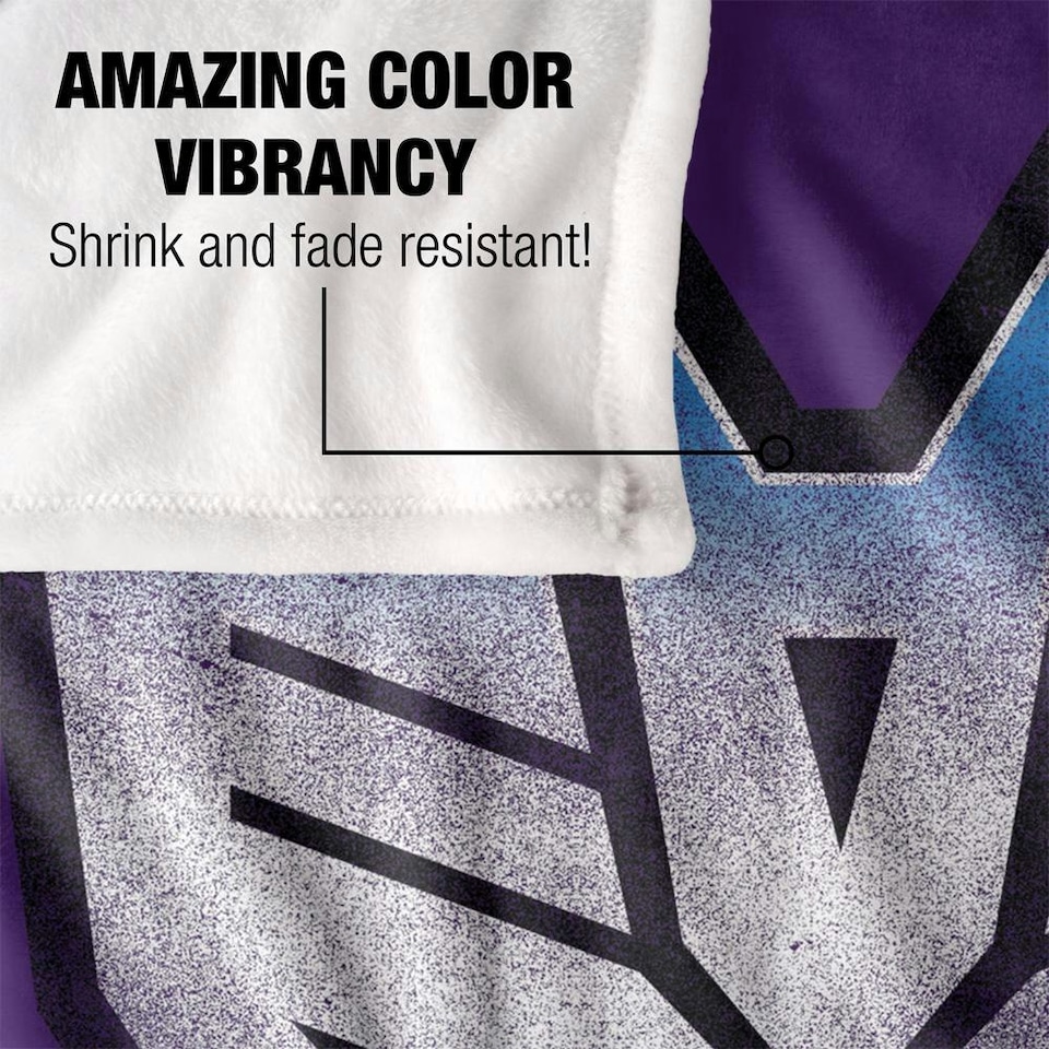 image 1 of Transformers Decepticon Logo Blanket - White - One Size