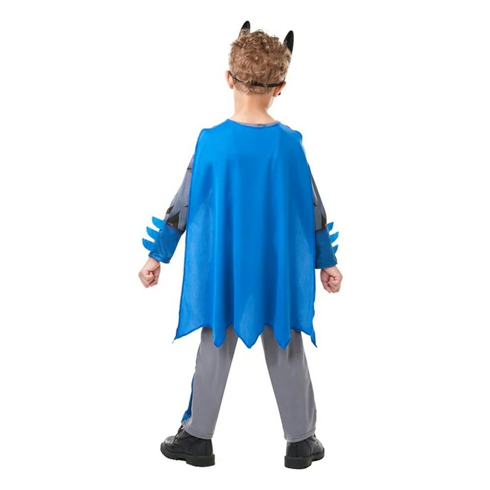 image 1 of Batman Boys Core Costume - Blue/Grey - 5-6 Years 5
