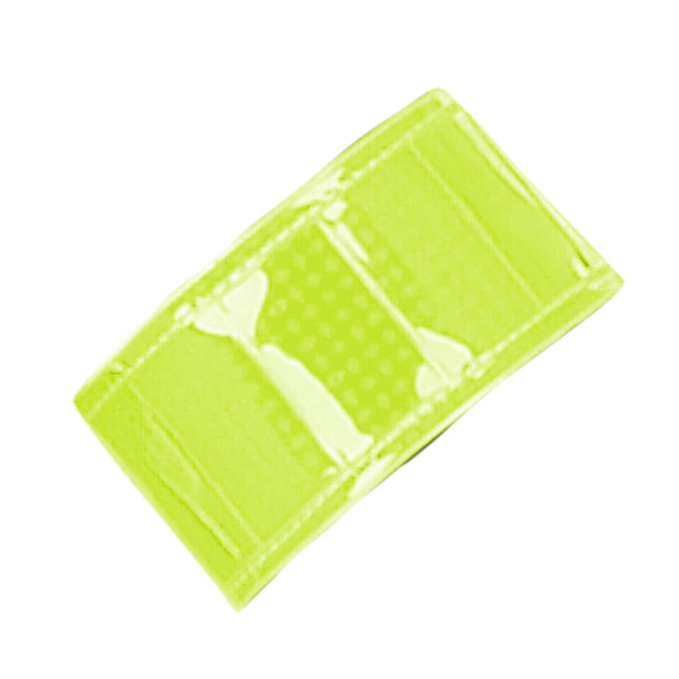 image 1 of HyVIZ Rider Elasticated Arm/Leg Band - Yellow/Navy - One Size