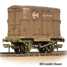 Graham Farish Conflat Wagon & BD D2D Container BR Bauxite Weathered