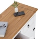 image 6 of Corona Sideboard White 3 Door 3 Drawer Mexican Solid Pine Wood
