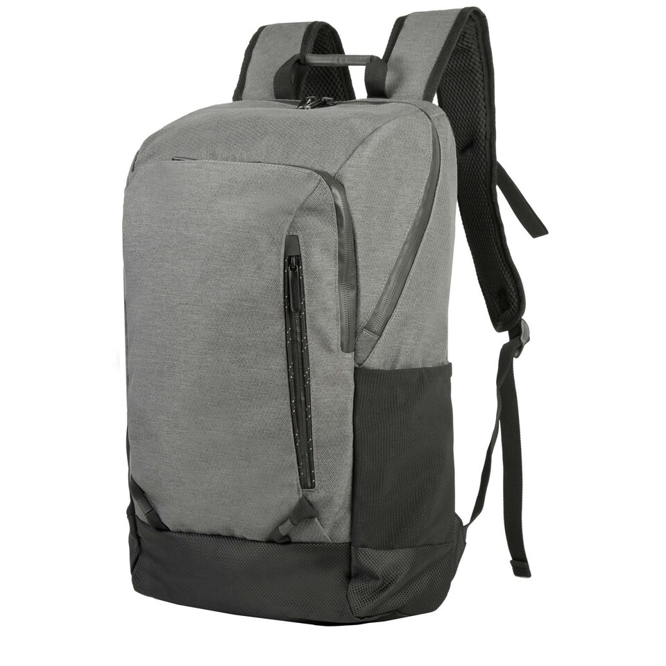 image 1 of Shugon Jerusalem Laptop Bag - Dark Grey/Black - One Size