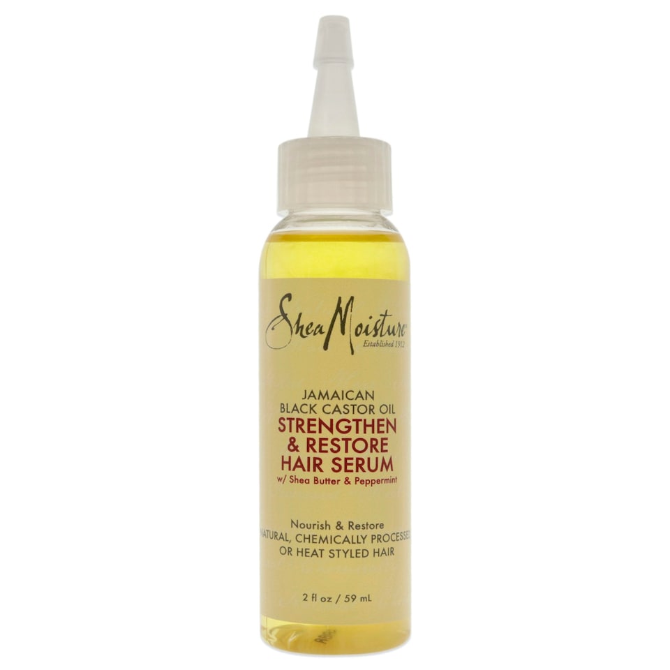 image 1 of Jamaican Black Castor Oil Strengthen and Restore Hair Serum by Shea Moisture for Unisex - 2 oz Serum