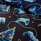 image 4 of Catherine Lansfield Christmas Gamer So Soft Reversible Duvet Cover Set Navy Blue | Blue | Navy Blue | Single