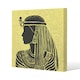 image 1 of Egyptian Women on Yellow (Canvas Print) 114 x 114 x 4cm