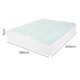 image 2 of Lavio Mattress Topper Pillowtop Memory Foam Bamboo Cover Bed Protector | White | Super King