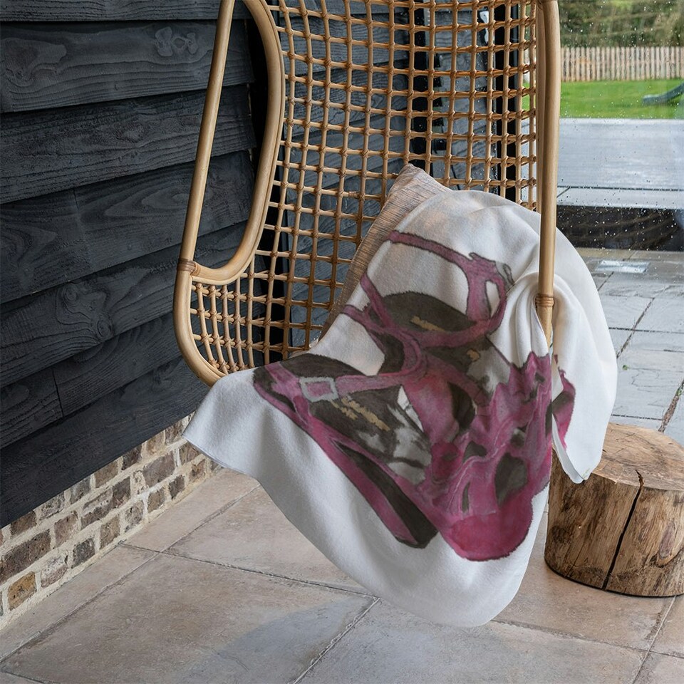 image 1 of Purple High Heels (Blanket)