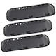 image 3 of SPARES2GO 10 Hole Drum Paddle Lifter Arm for Indesit Washing Machines (183 x 53 x 38mm, Pack of 3)