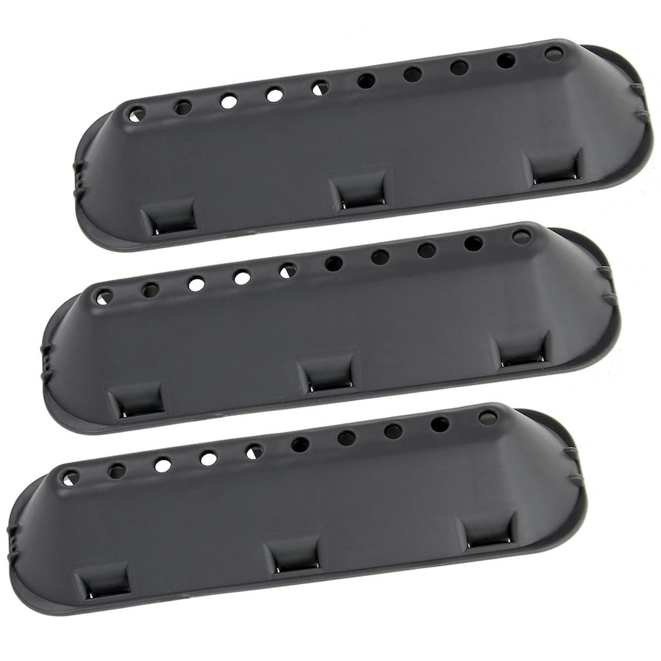 image 1 of SPARES2GO 10 Hole Drum Paddle Lifter Arm for Indesit Washing Machines (183 x 53 x 38mm, Pack of 3)