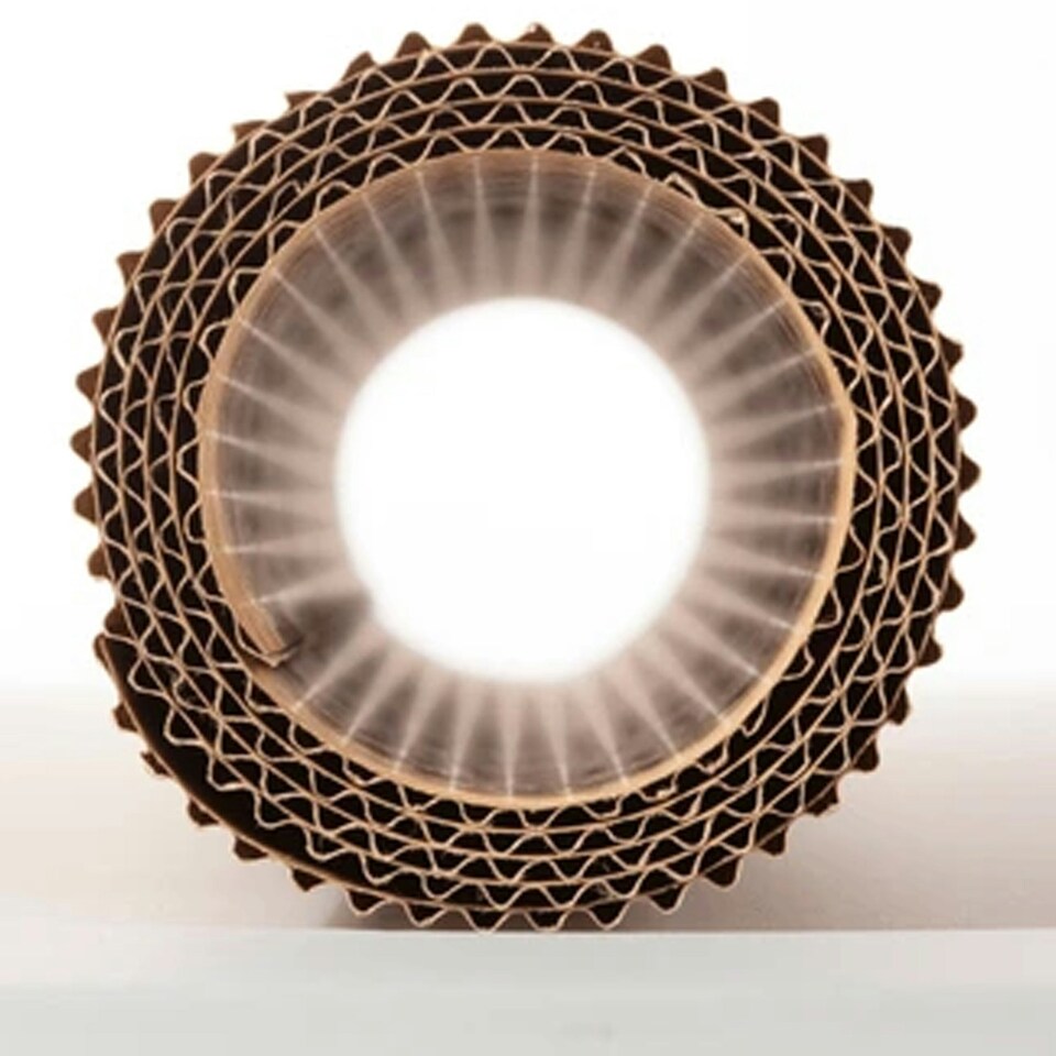 image 1 of 600mm x 75m Corrugated Cardboard Roll Cushioning Wrap For House Moving, Gift Wrapping & Shipping
