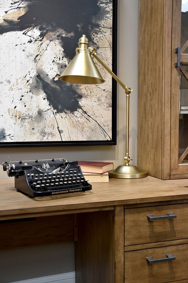 image 1 of Provence 1 Light Table Lamp Aged Brass, E27