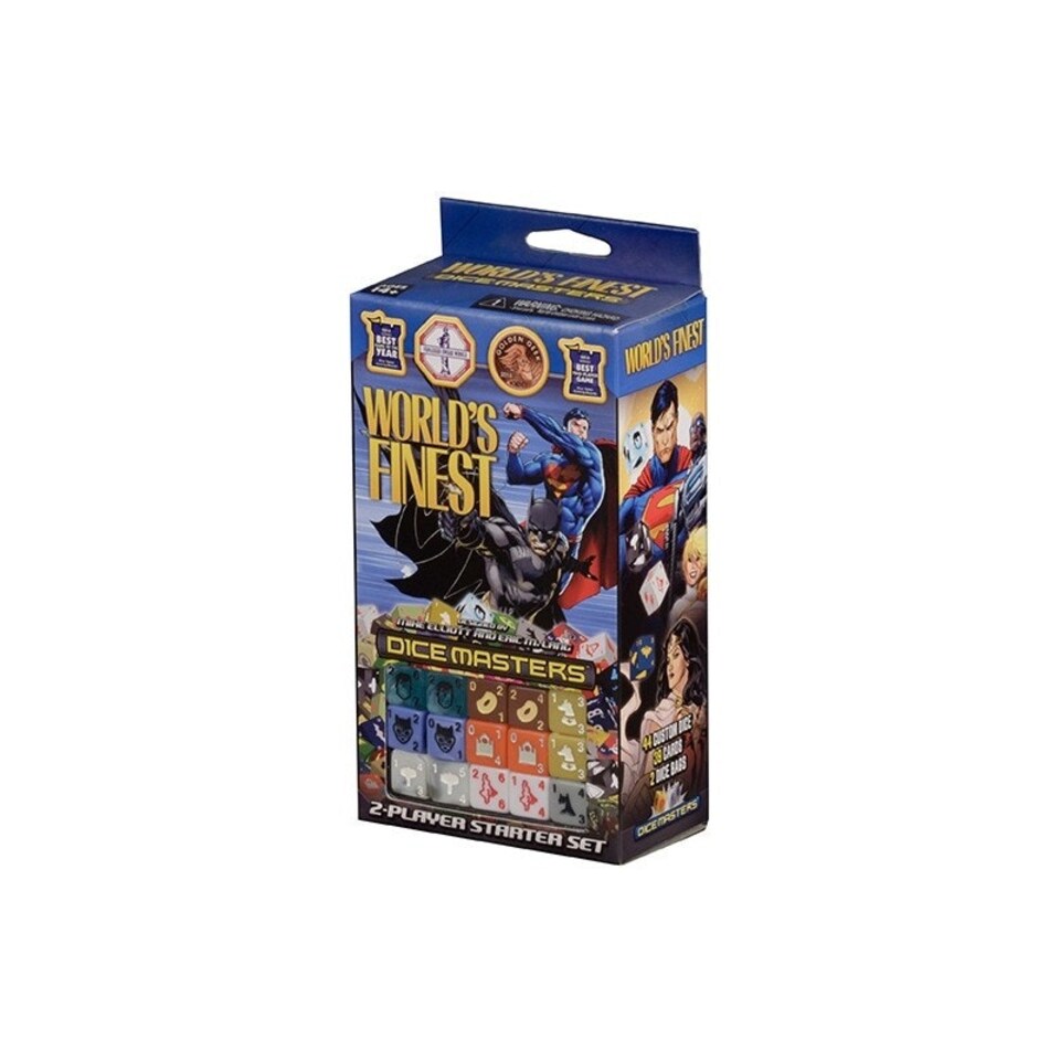 image 1 of DC Comics Worlds Finest Dice Masters Dice Set - Multicoloured - One Size