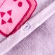 image 3 of OHS Kids Gaming Print Fleece Duvet Cover and Pillowcase Set, Single - Lilac