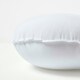 image 3 of Homescapes Luxury Super Microfibre Round Circular Shaped Cushion Pad Insert Inner 45 cm (18") White