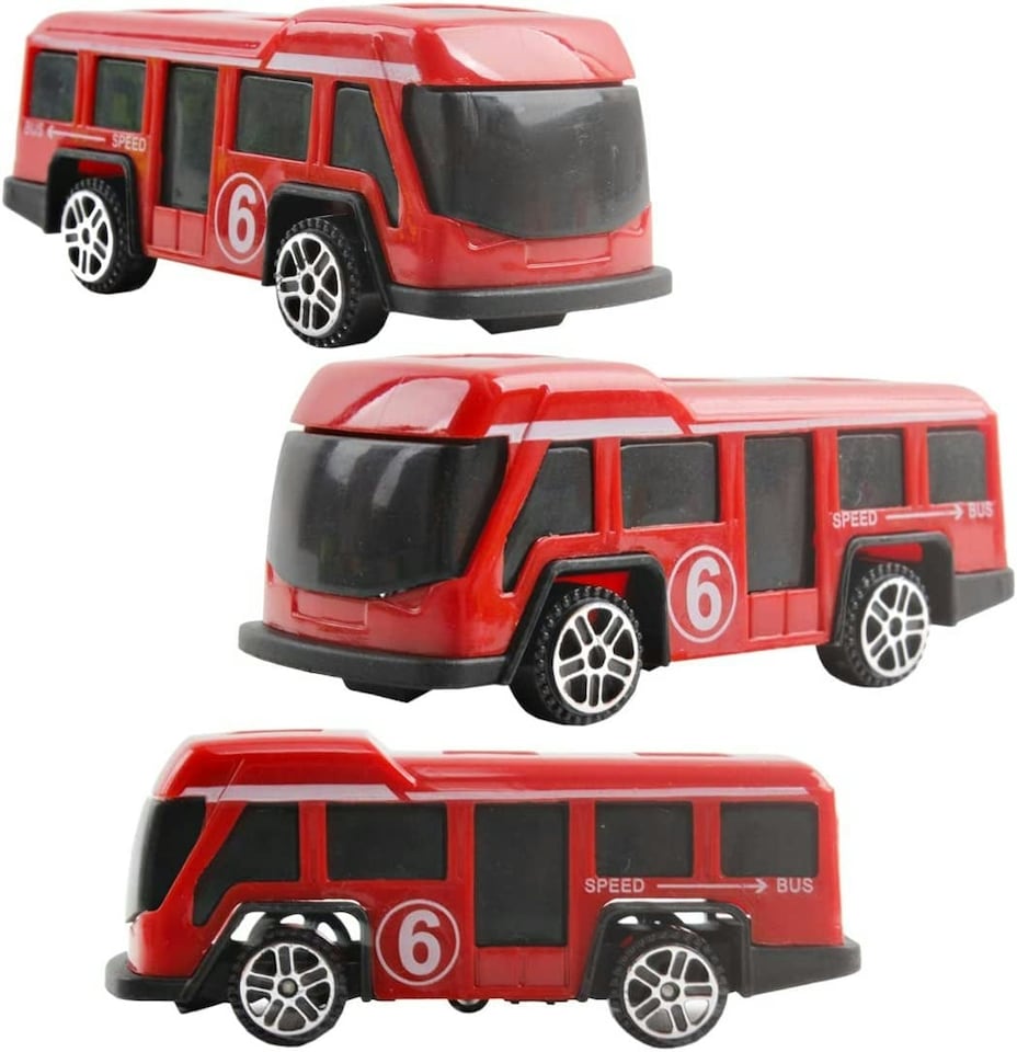 image 1 of Transporter Truck Carrycase Play Set with 12 Vehicles, Accessories & Play Map – Portable Toy for Kids