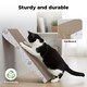image 6 of Skylos 4PCS Cardboard Scratcher Scratching Lounge Pad Cat Scratching Board