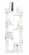 image 1 of Decorotika Lusia 4-tier Bookcase Shelving