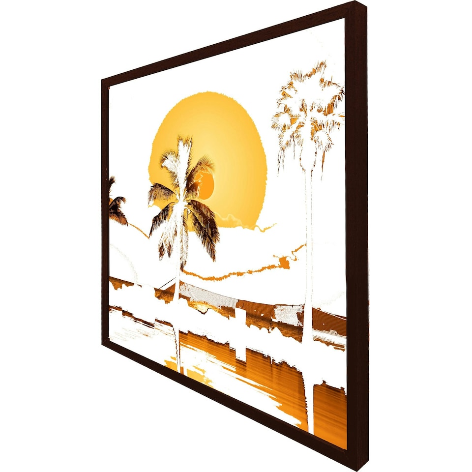 image 1 of Sunset (Picture Frame) Brown | XS