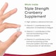 image 2 of Cranberry Tablets 3x Strength 30,000mg +Vitamin C&D