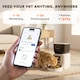 image 4 of PawHut Automatic 4L Cat Feeder with Camera, 2.4G WiFi, Smart APP Control