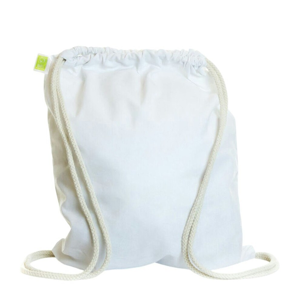 United Bag Store Cotton Drawstring Bag - White - One Size