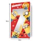 image 1 of Despicable Me Minions Age 7 Birthday Card with Badge