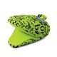 image 1 of Silicone Hot Grab Mini Oven Mitt, Hot Print Green