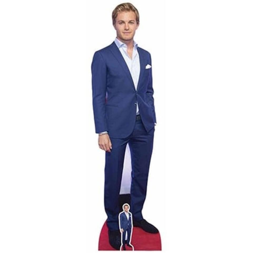 Nico Rosberg Red Carpet Lifesize Cardboard Cutout 177cm