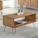 image 4 of Core Products Augusta Industrial Pine Open Coffee Table H46.6cm x W91.0cm x D45.0cm Brown