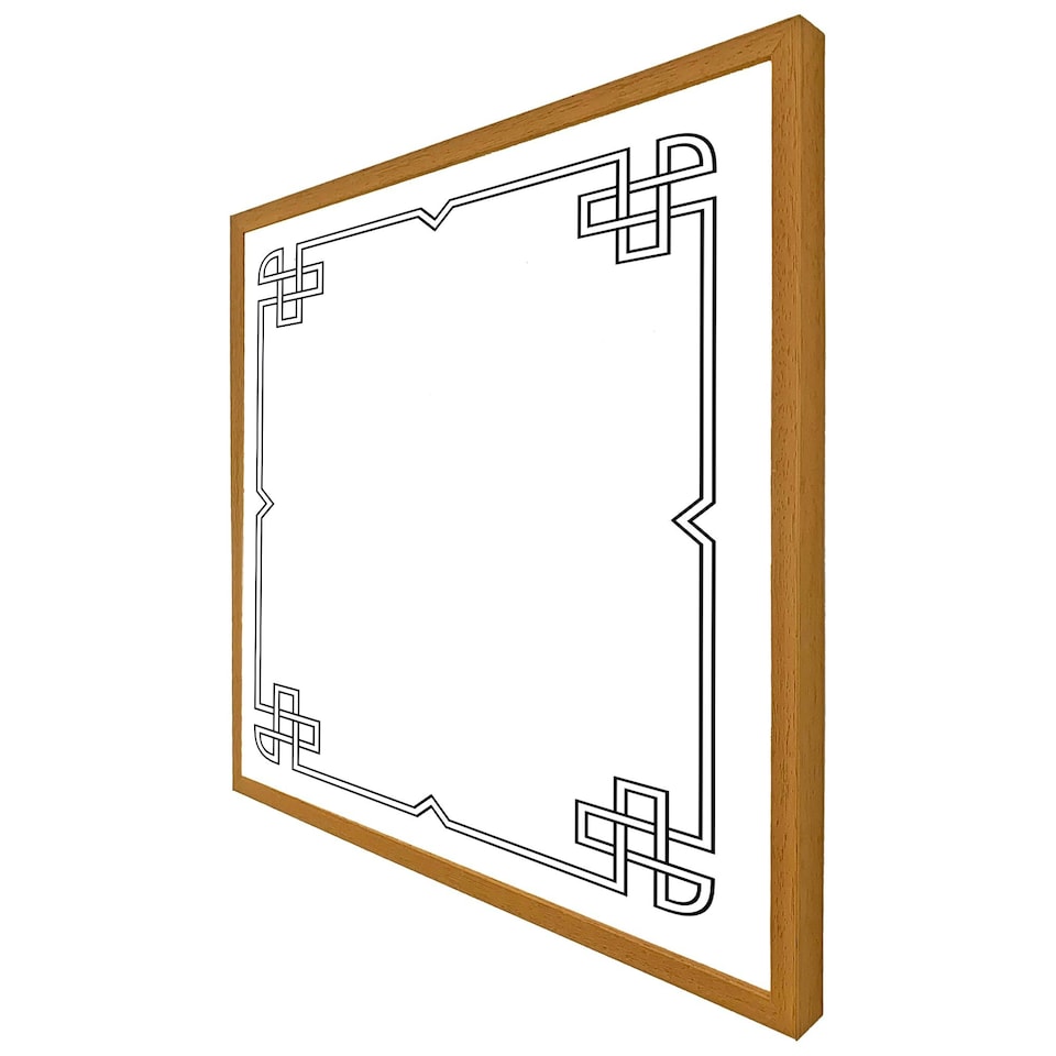 image 1 of Roman ornamental frame (Picture Frame) Black | XS
