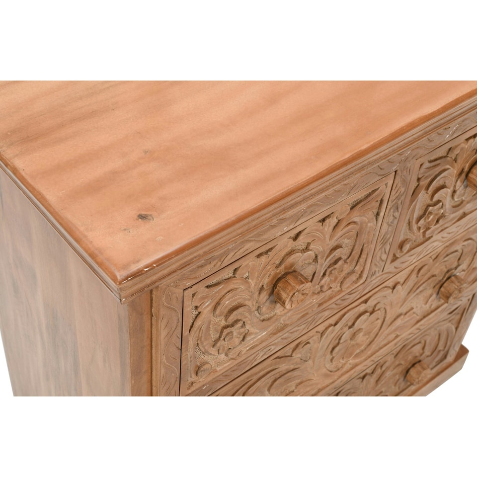 image 1 of Viva Mango Wood Chest Of 4 Drawers