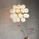 image 5 of Oscar Globe Pendant Satin Brushed Gold Effect Plate & Gloss White Glass 28 Light Dimmable IP20 - G9