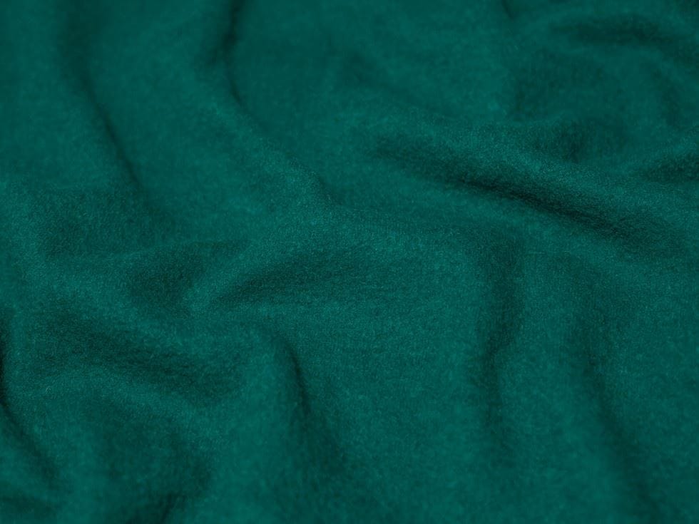 Minerva Core Range Turquoise 100% Pure Boiled Wool Coating Fabric for Dressmaking, 140cm / 55" Wide - per metre