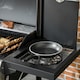 image 8 of Outsunny 3+1 Burner Propane Gas Barbecue Grill with Thermometer, Bottle Opener