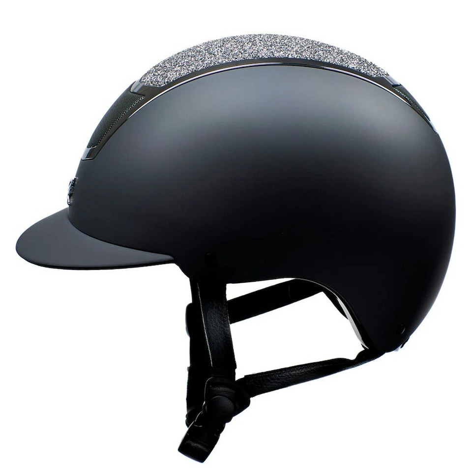 image 1 of Karben Unisex Adult Valentina Riding Hat - Silver - 59cm - 61cm Silver | 59cm - 61cm